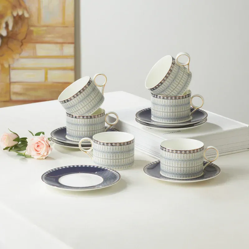 Berry Noir 12pcs Tea Set