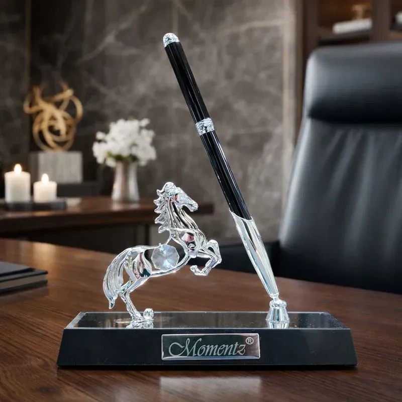 Horse Swarovski Pen Stand