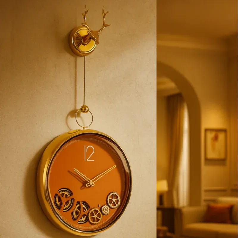 The Noble Stag Wall Clock