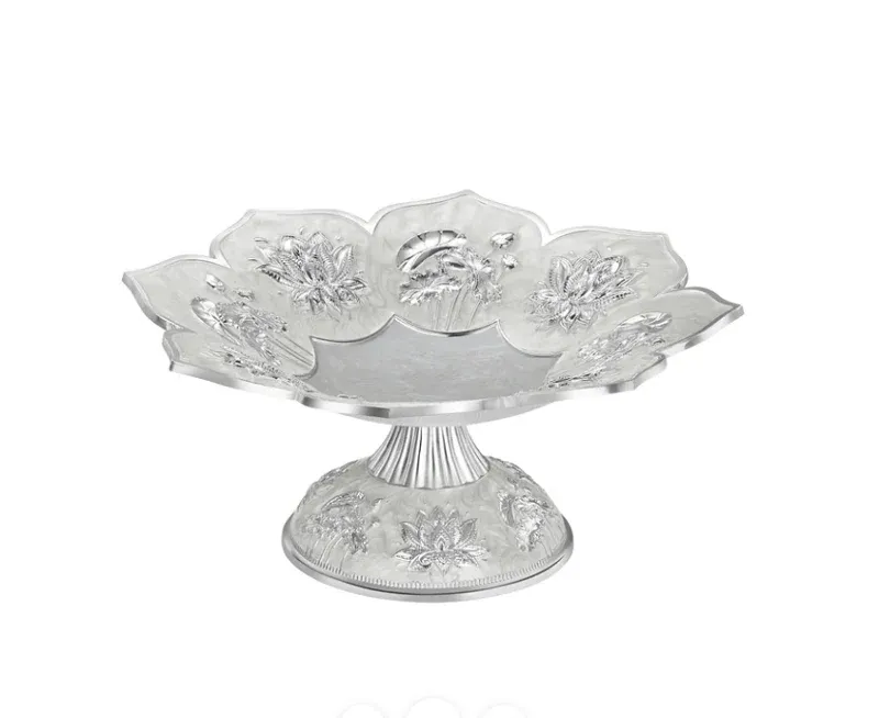 Set of 2 Lotus Galvanic Platter