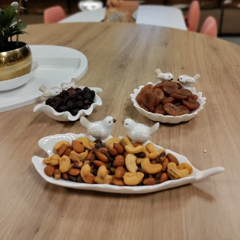Star Plate with Bird