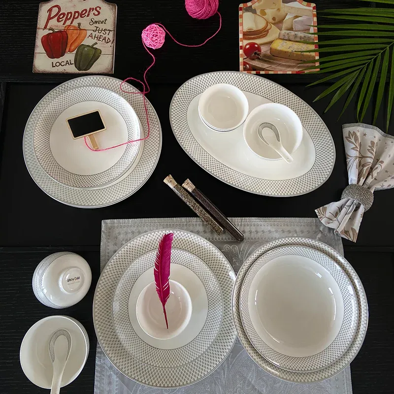 Dinner set - Grey