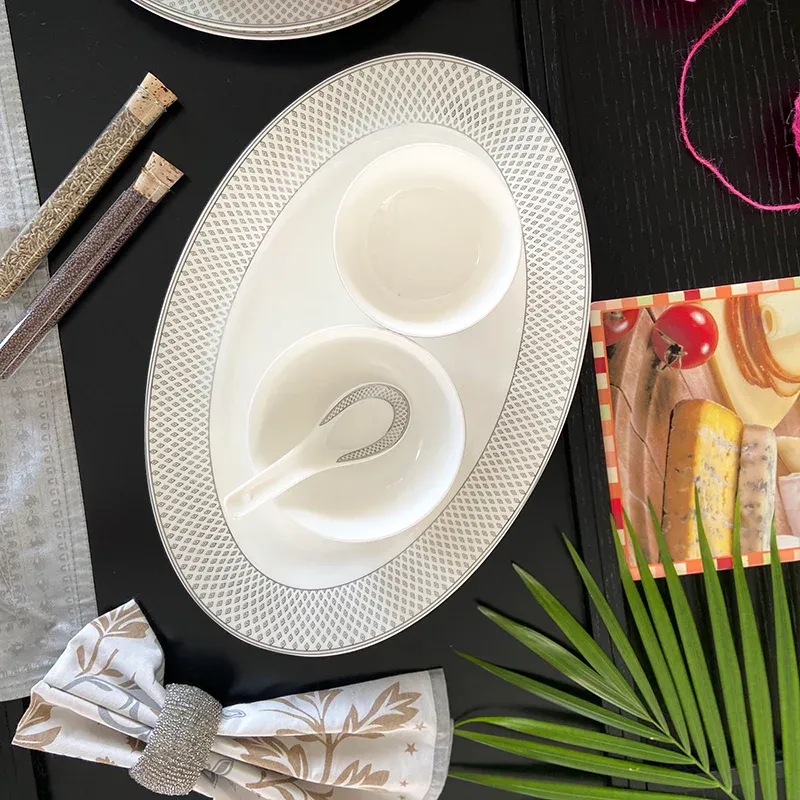Dinner set - Grey