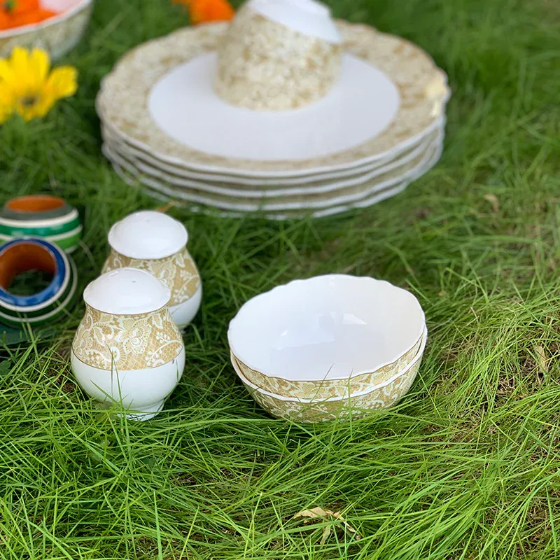 Dinner set - Green