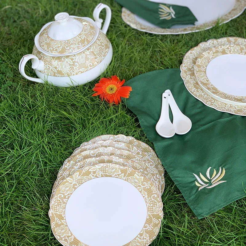 Dinner set - Green