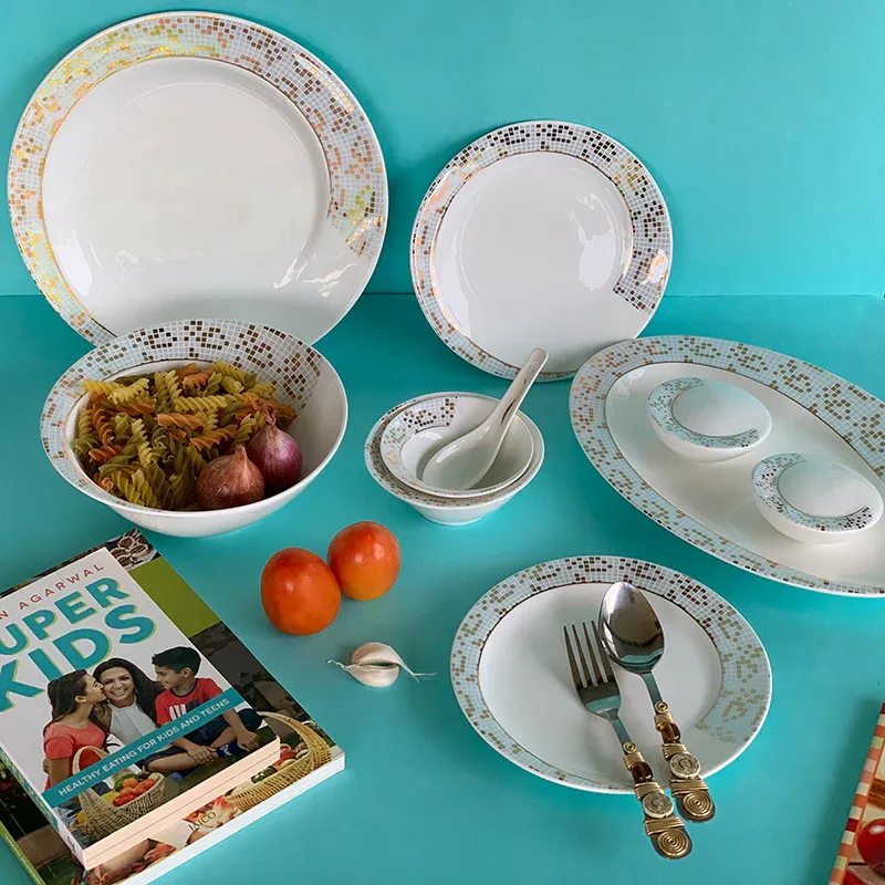 Dinner Set - Silver