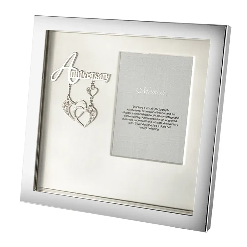 Anniversary Photo Frame Silver