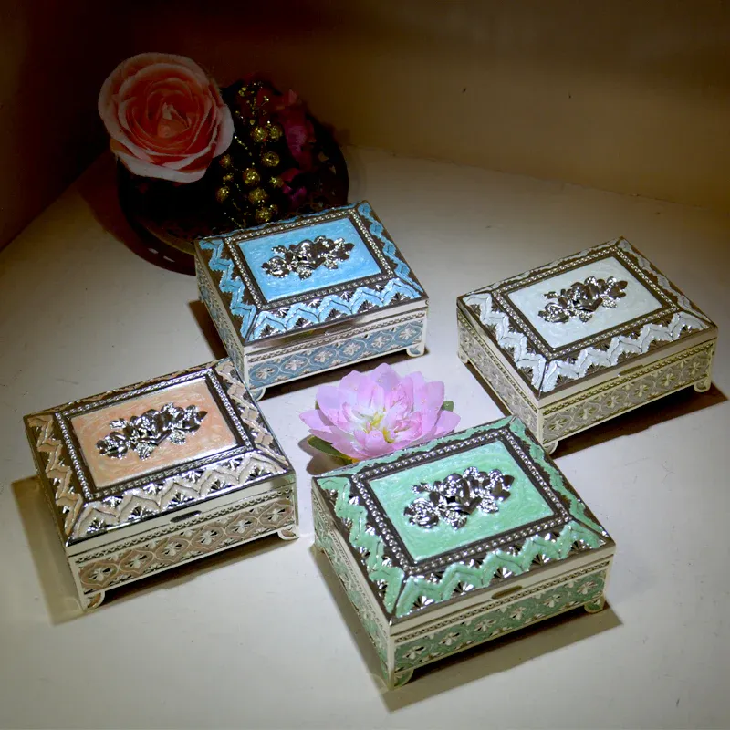 Rectangle Enamel Box