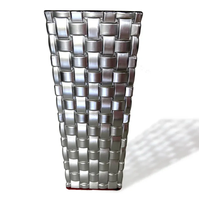 Chip And Silver Vase